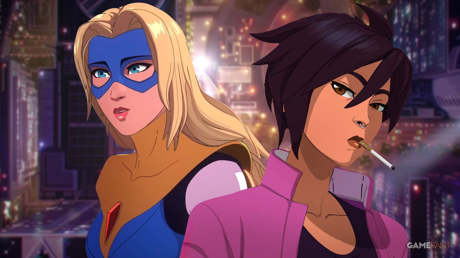 Você deveria namorar Blond Blazer ou Invisigal no episódio 4 do Dispatch?