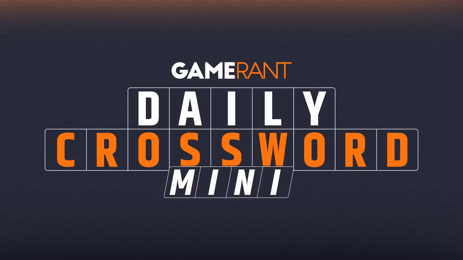 GameRant Daily Crossword Mini (10 de março de 2026)