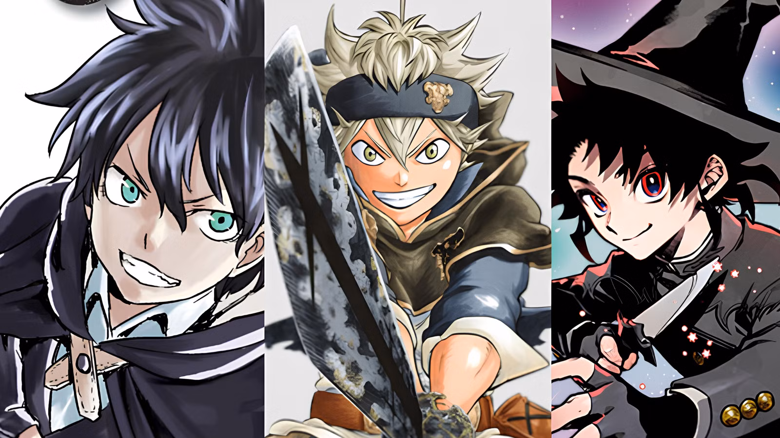 8 melhores mangás Shonen para ler se você deseja outro trevo negro