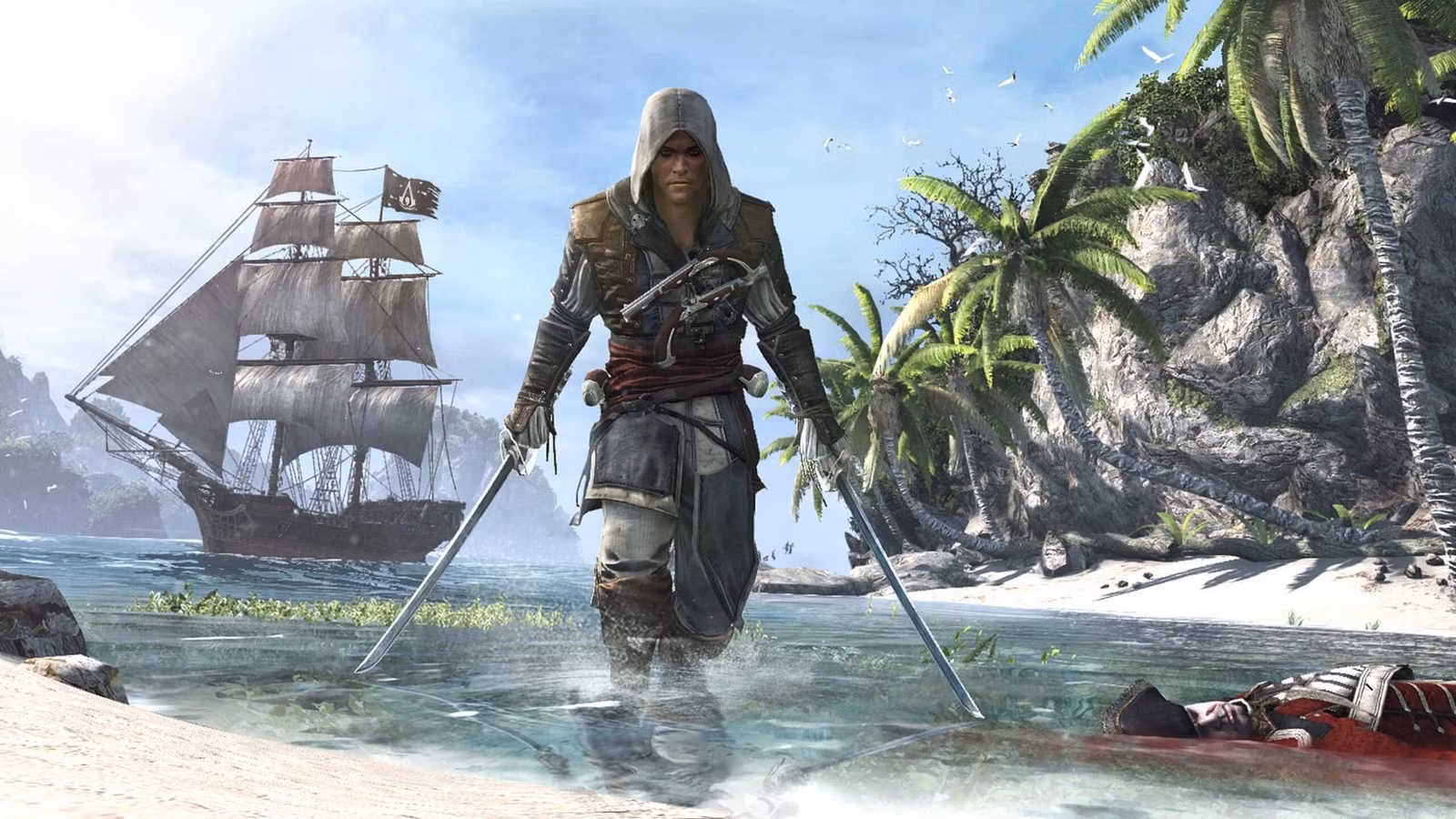 A entrada do Animus Hub de Assassin's Creed Black Flag Resynced tem um grande retrocesso