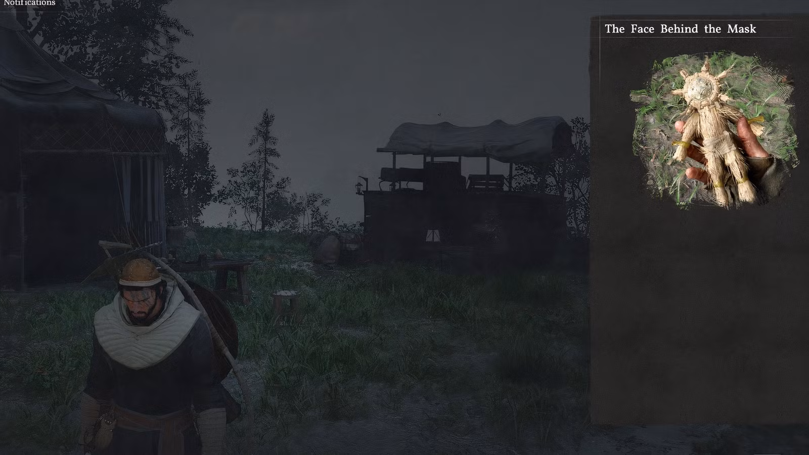 Como completar a missão do rosto por trás da máscara no Deserto Carmesim