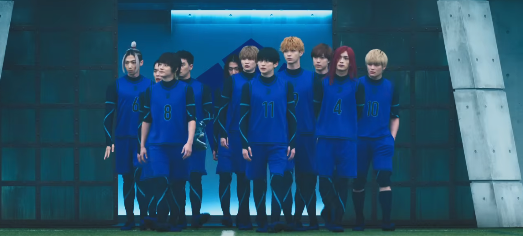 Live action de Blue Lock ganha trailer mostrando Time Z vs. Time V