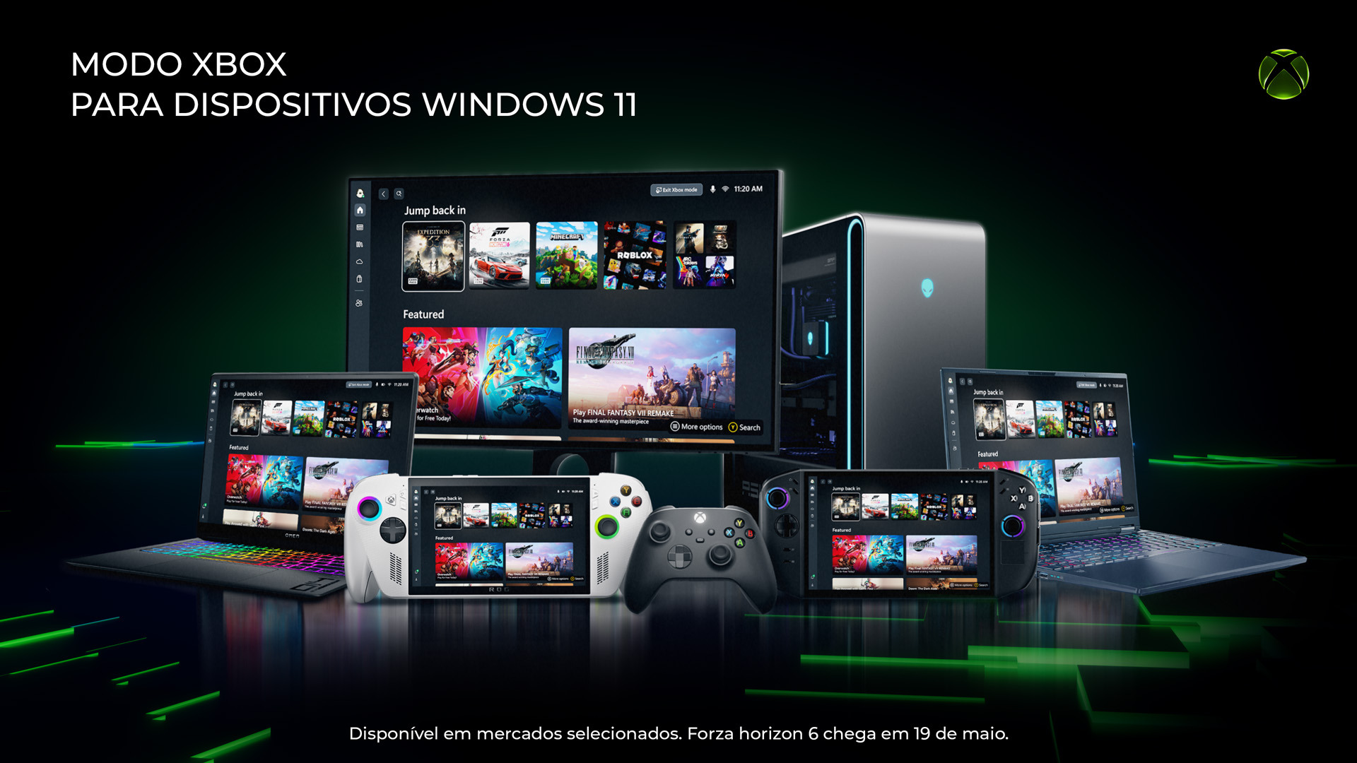 Modo Xbox chega ao Windows 11 e leva experiência de console para PCs
