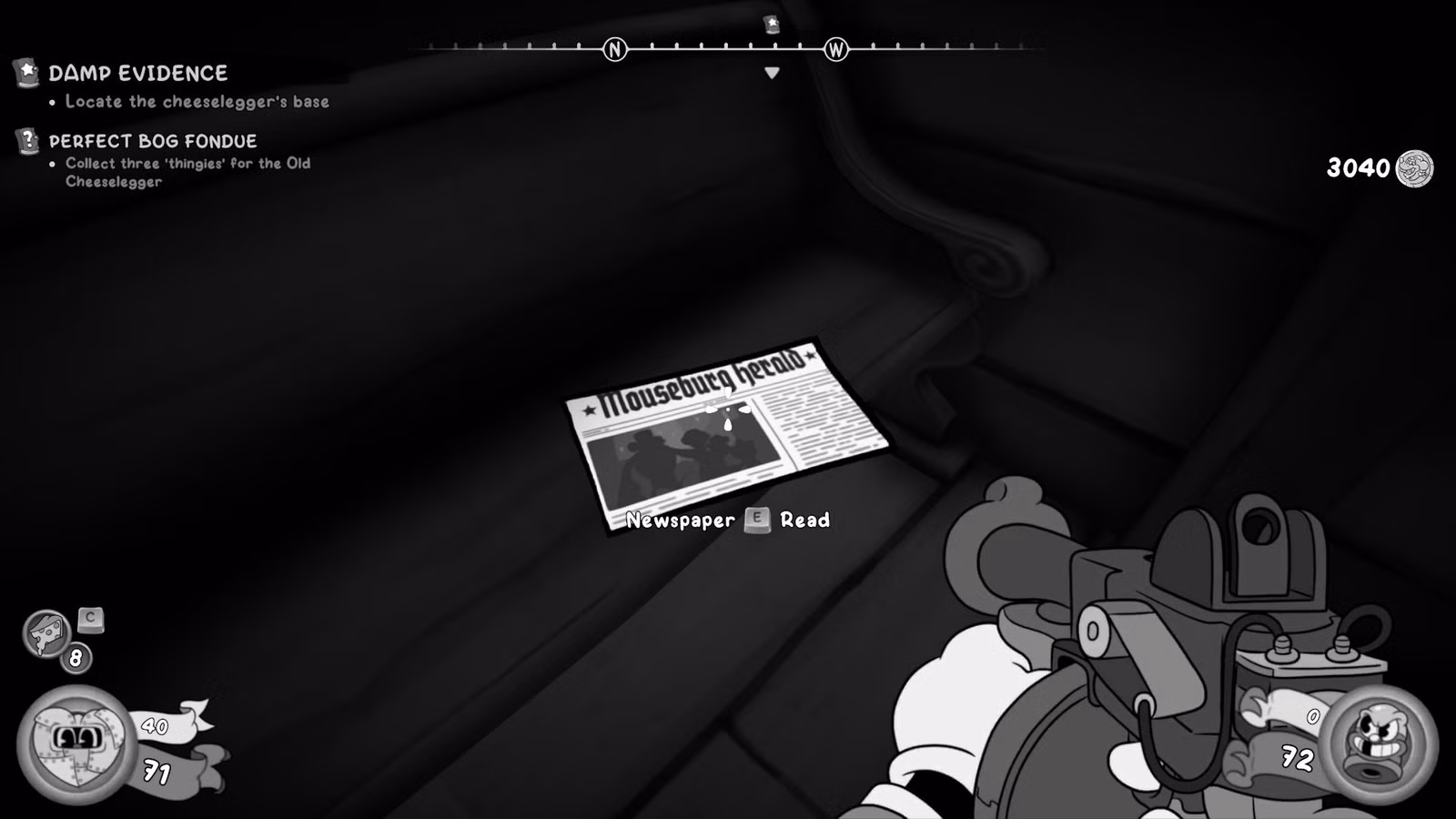 Passo a passo do Mouse PI para aluguel de evidências de umidade (colecionáveis ​​​​de Far Wetlands)