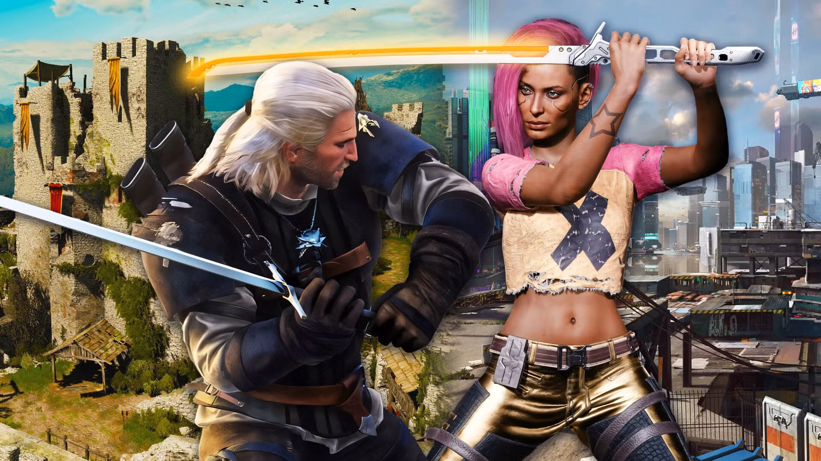 Qual jogo tem melhor construção de mundo?