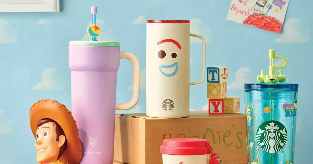 Starbucks da Coreia do Sul anuncia colaboração com Toy Story; veja