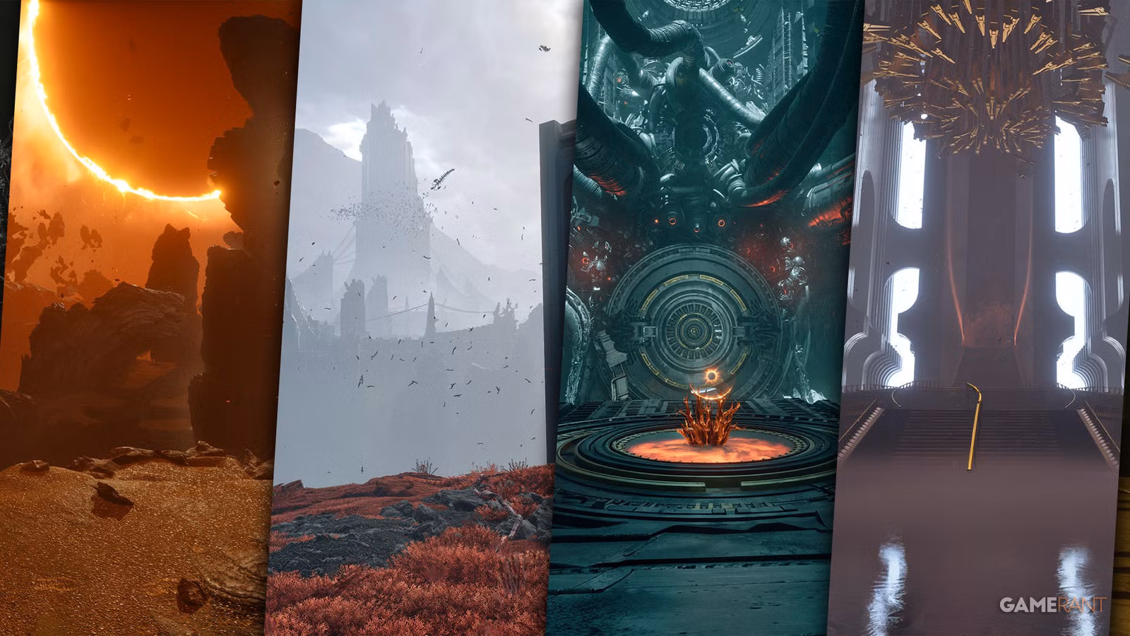 Todos os biomas em Saros