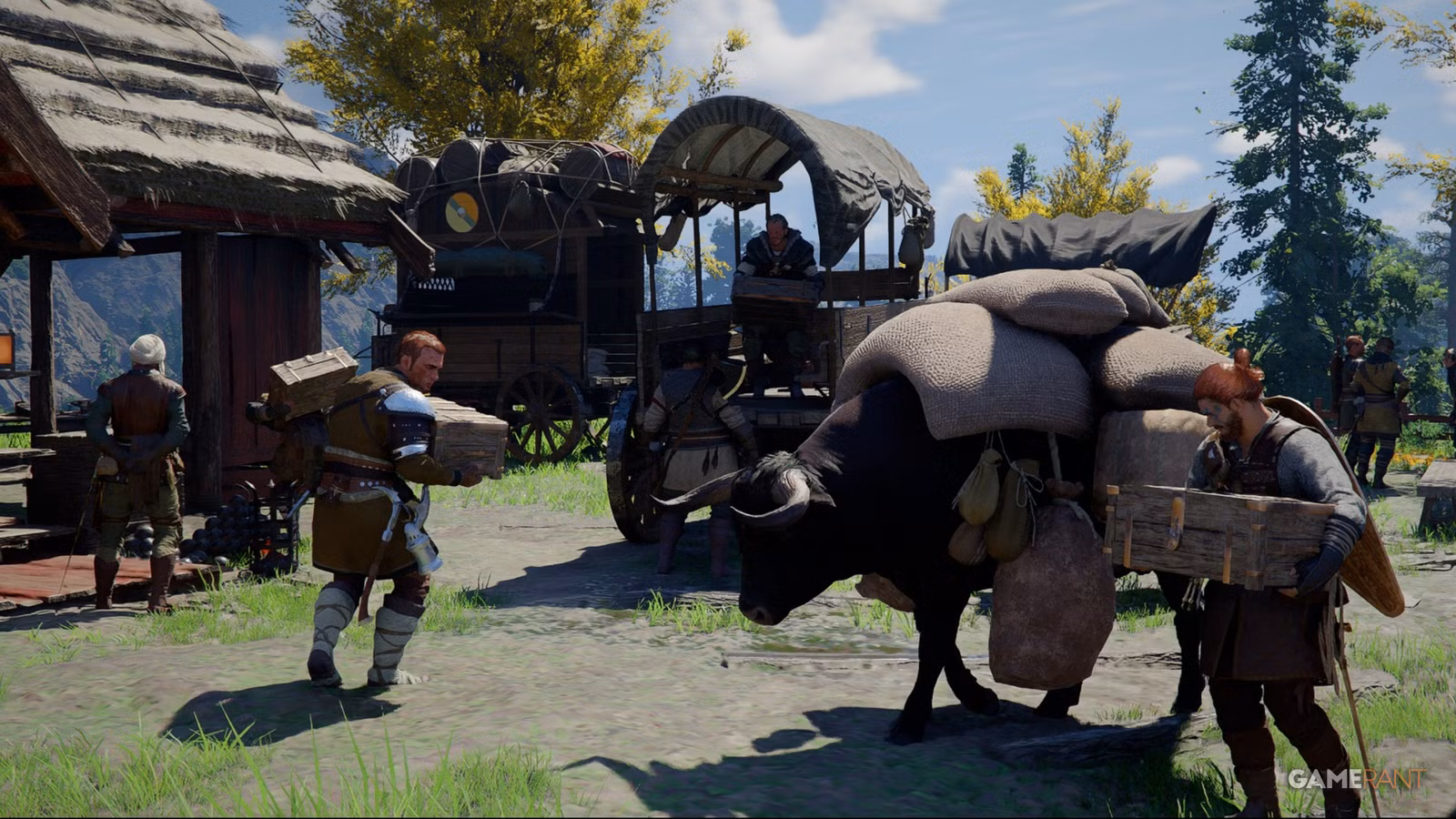 Você deve mudar o acampamento para Pailune no Deserto Carmesim?