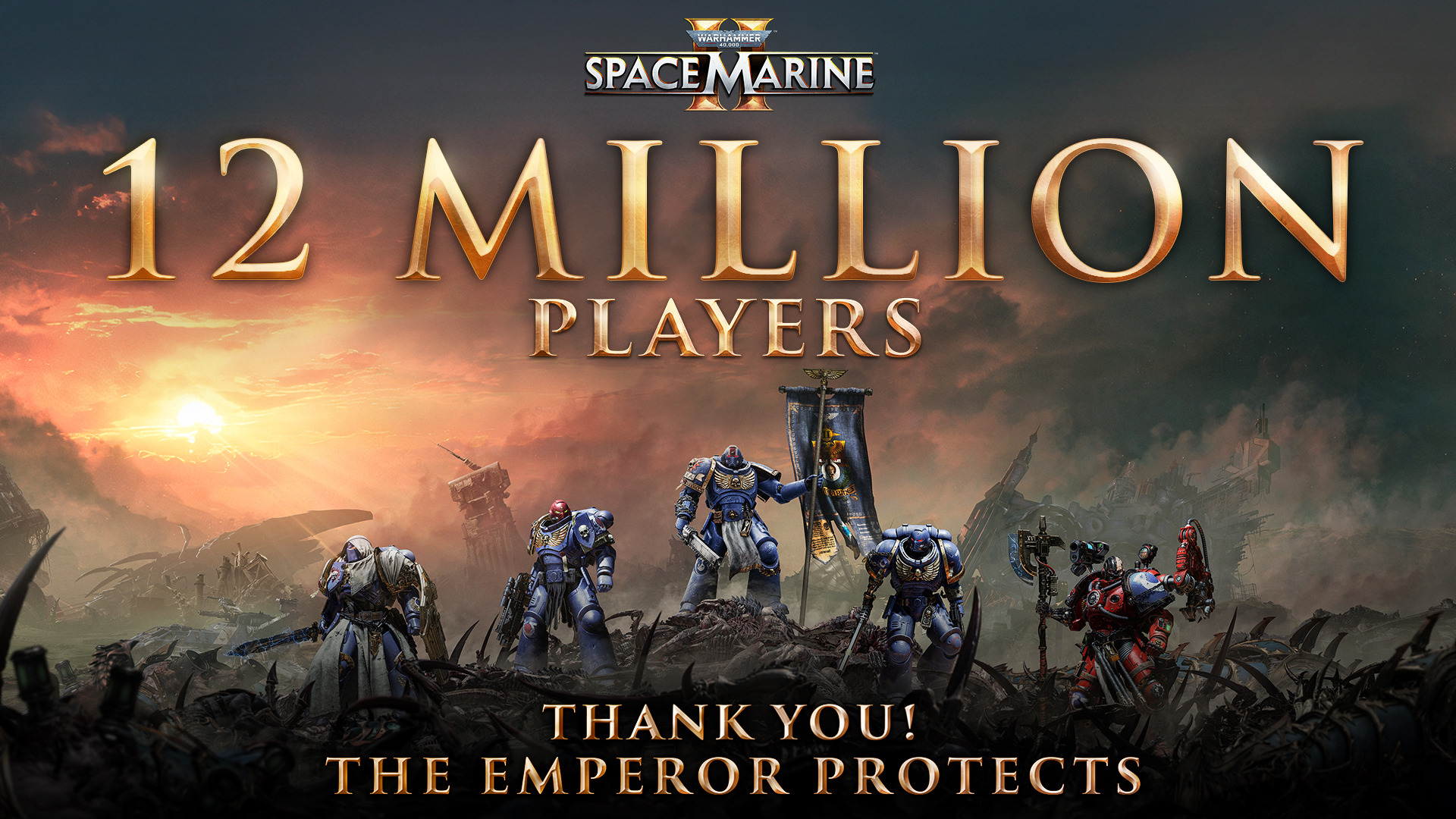 Warhammer 40,000: Space Marine 2 ultrapassa 12 milhões de jogadores