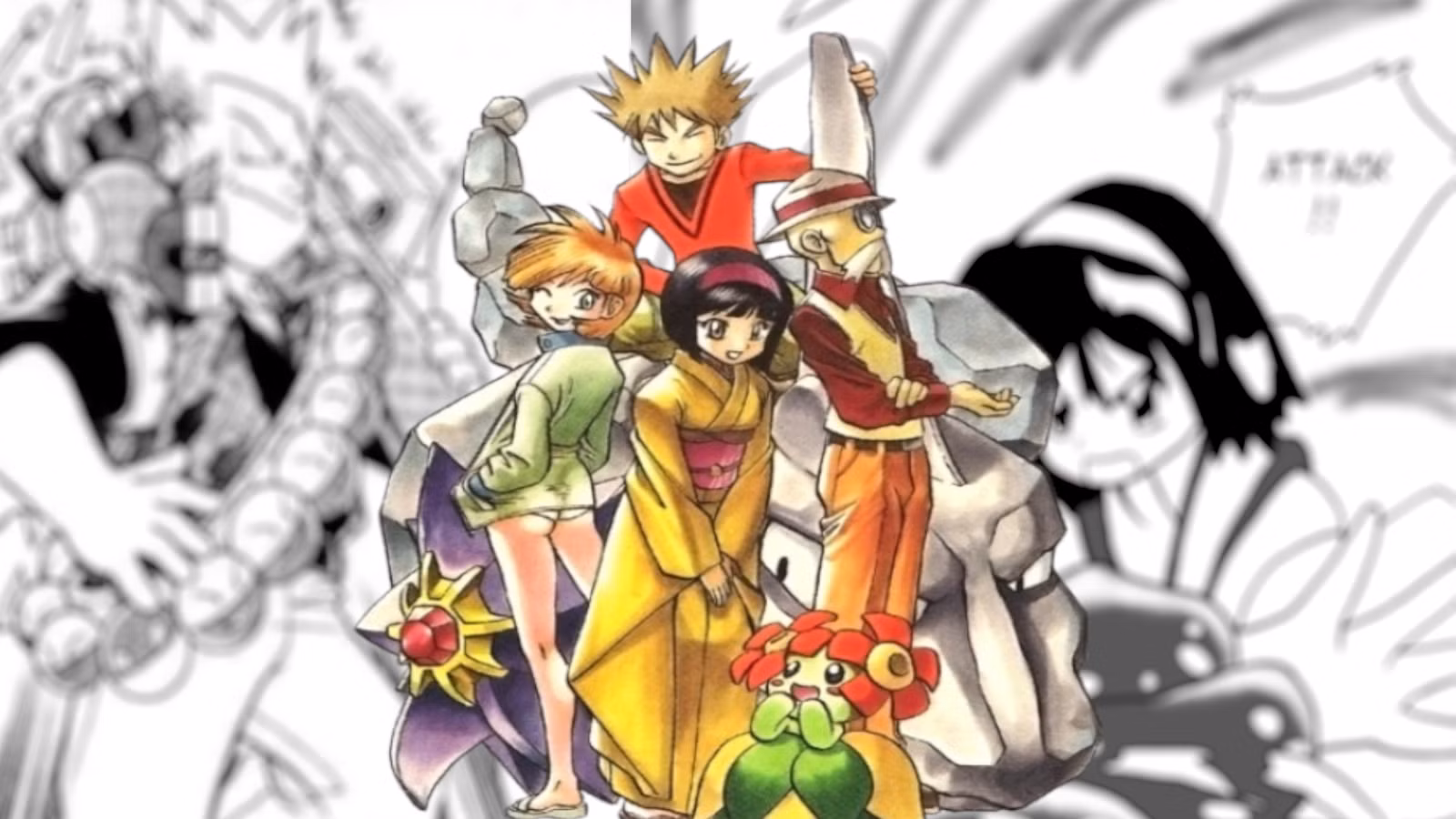 5 treinadores de Pokémon mais fracos no mangá