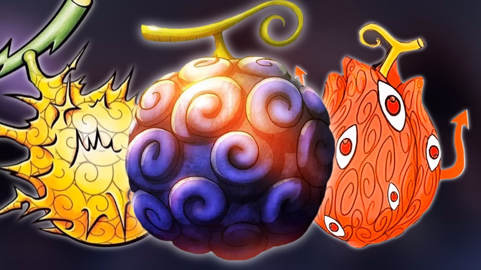 Após 4 anos, One Piece apresenta as três frutas do diabo dos deuses