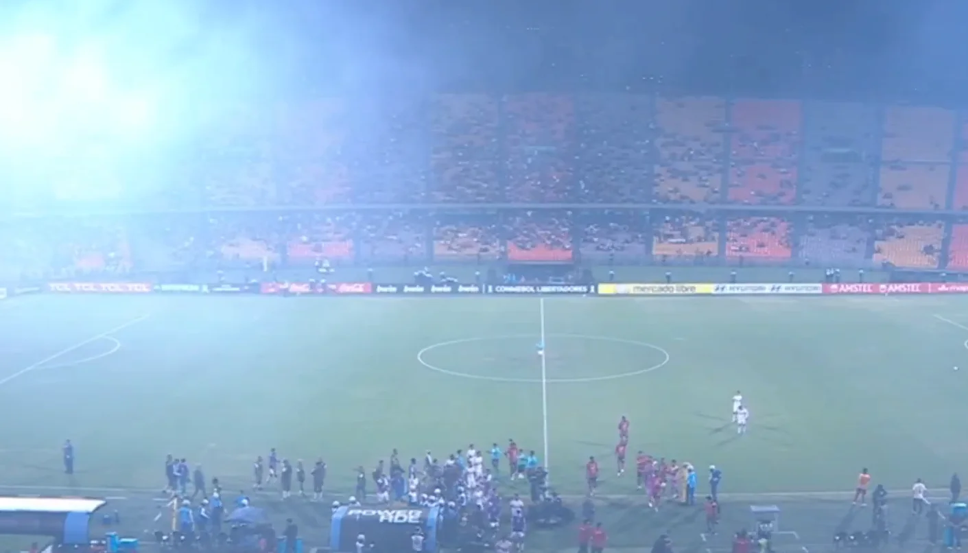 Jogo do Flamengo é cancelado por selvageria na Colômbia
