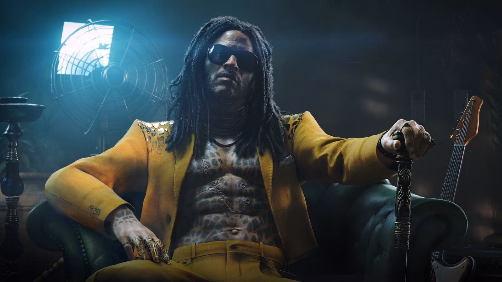 Lenny Kravitz ajudou a projetar o novo vilão de 007 First Light, e ele é terrivelmente único