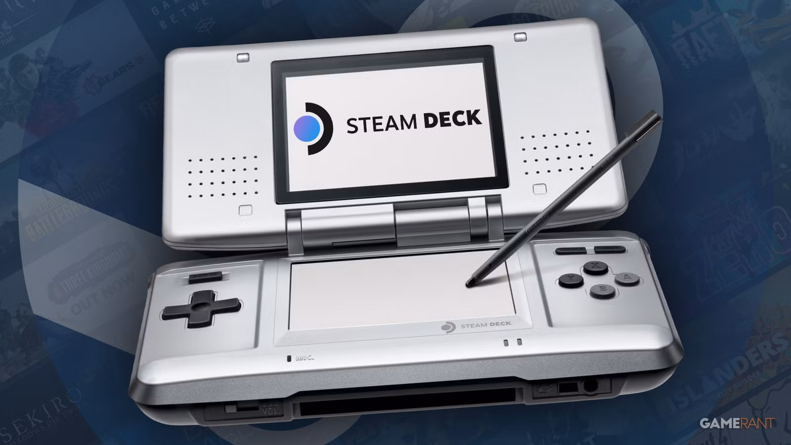 Modder dá ao Steam Deck uma reforma inspirada no Nintendo DS