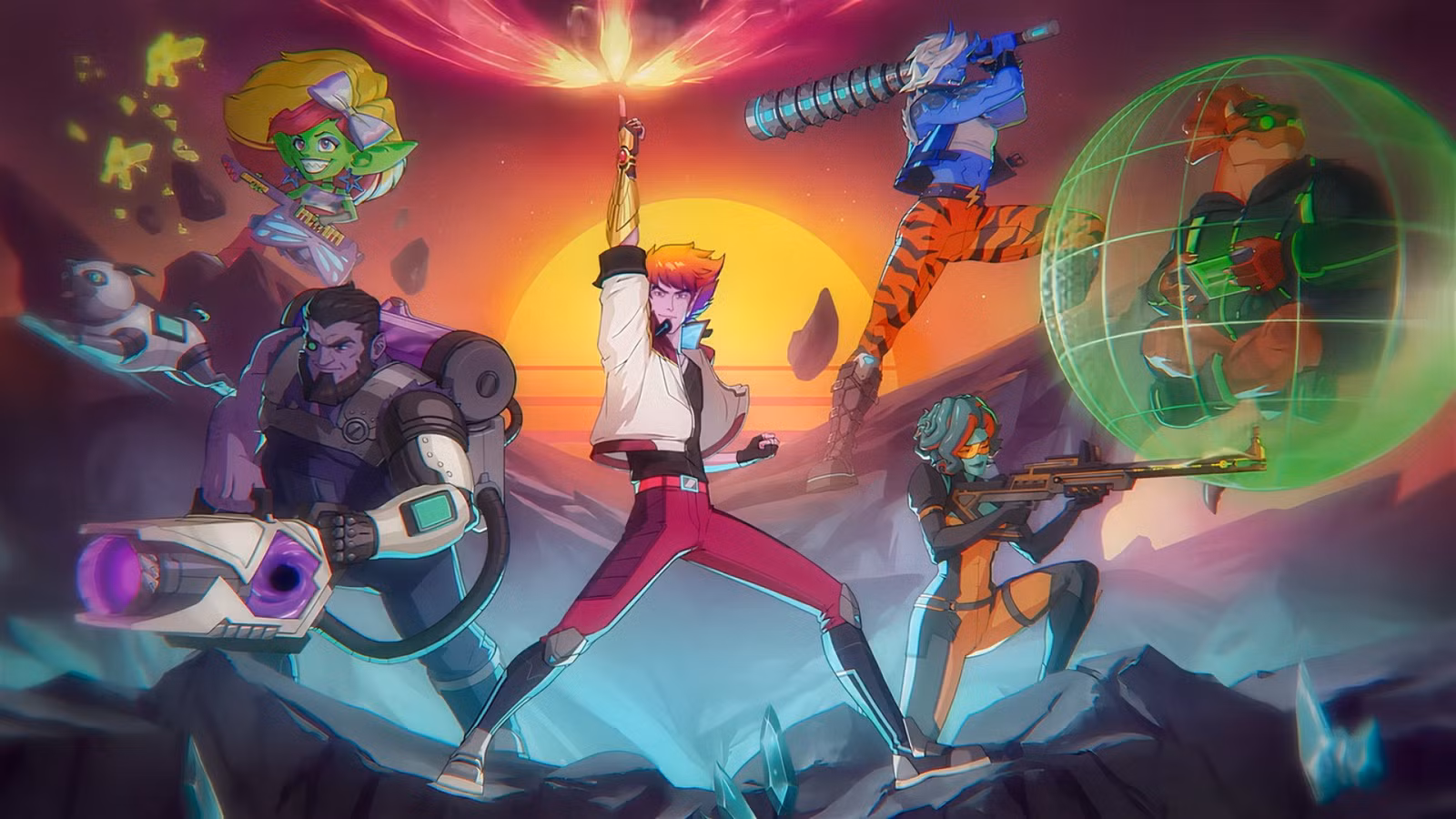 Novo projeto de Dungeons and Dragons é Synthwave Star Wars Meets Cowboy Bebop